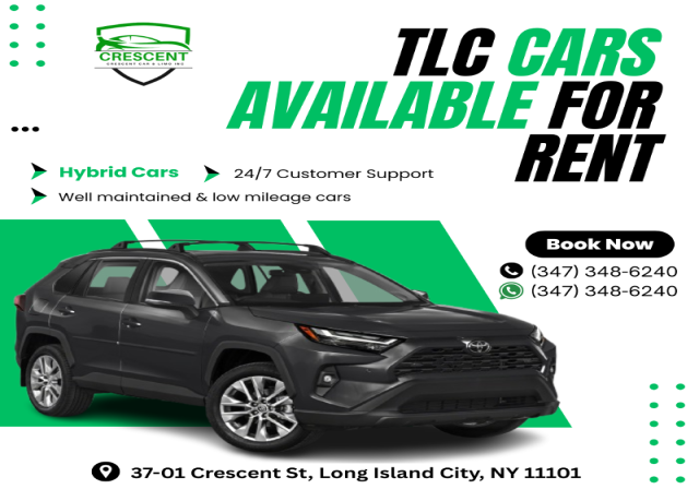 TLC Car Market - 2025 RAV4 HYB AVAILABLE FOR RENT!!